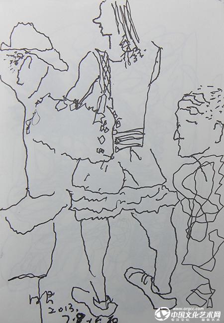 许国良速写作品