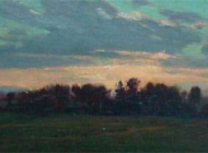 丹切夫 《晨曦》 18x44cm 2008