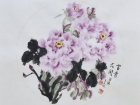 国画家王玉凤牡丹作品