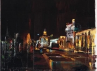 《日常影像-夜景No.1》 何汶玦 80x100cm
