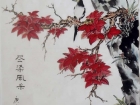 马发起国画作品103