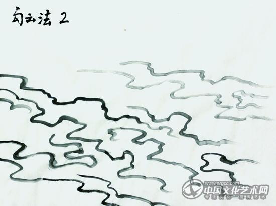 跟解金峰老师学画山水画(一—云的画法