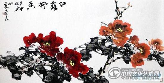 红露凝香 风骨别具——李进学国画赏析