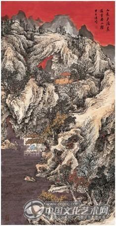 北京站  国内资讯  正文  作为新一代的山水画家,毛保增走着自己的