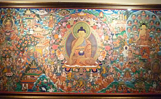 藏族艺术家唐卡艺术 用生命展现<b>雪域</b>神采
