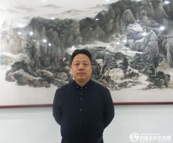 禅心载道——张玉锋山水画作品巡回展在东方美术馆举行