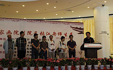 “美丽行走”中国国家画院张江舟工作室师生作品展开幕
