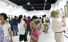 魏利波油画作品展亮相<b>博艺美术馆</b>（组图）