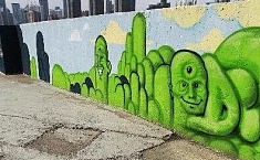 <b>街头艺术</b>无处安放 城市“涂鸦墙”何去何从