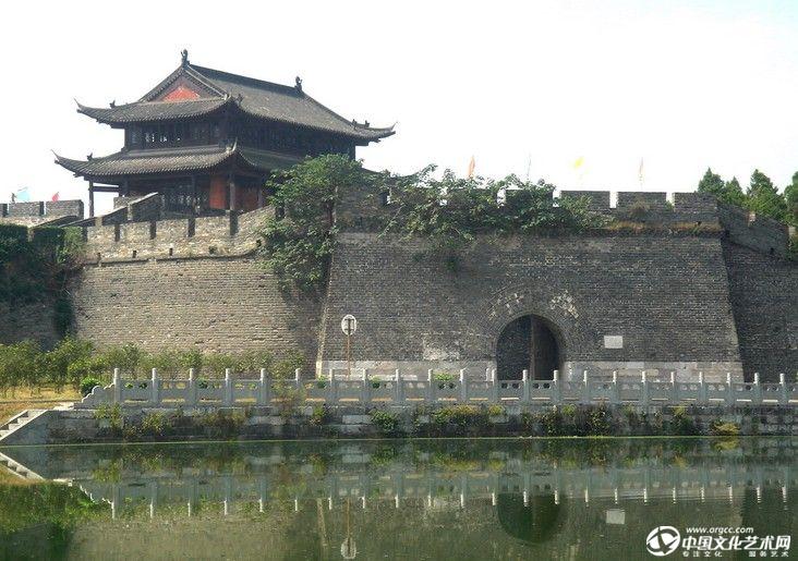无人机为春秋时期楚国宫殿遗址"画像"