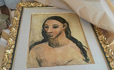 西班牙查获估价2500万英镑走私<b>毕加索油画</b>