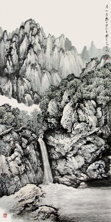 龔文堯山水