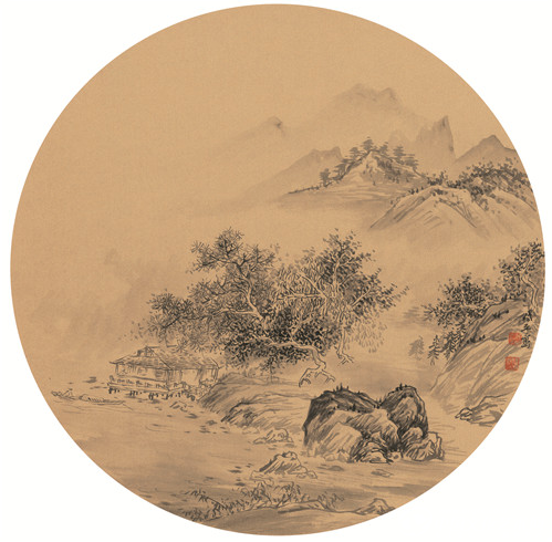 熊岱平山水画作品.png