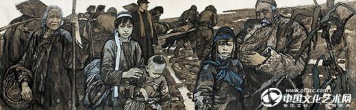 这次展览是一次不同寻常的美术活动,围绕着纪念中国人民抗日战争暨