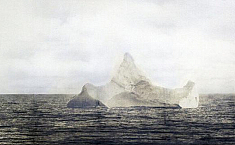 撞沉<b>泰坦尼克号</b>冰山照片曝光 拍卖估价1.5万英镑