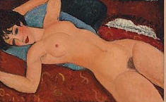 莫迪利安尼<b>《侧卧的裸女》</b>10.84亿元创纪录成交