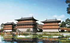 九洲池遗址保护展示工程明年牡丹文化节前<b>主体</b>工程完工（图文）