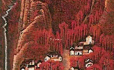<b>李可染</b>《万山红遍》天价成交 ，曾卖80元