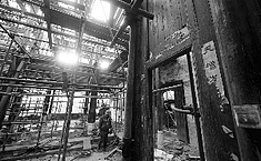 南京一晚清河房大修 将恢复<b>三国</b>主题木雕