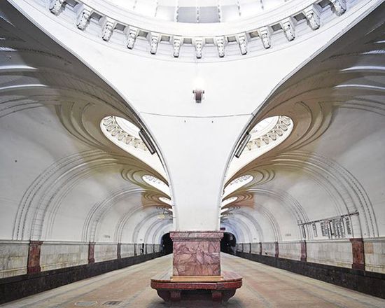 美轮美奂的俄罗斯地铁站