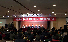 山东省潍坊市成立核雕协会
