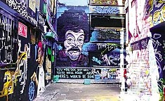 街头涂鸦：已成为<b>墨尔本</b>城市文化的符号