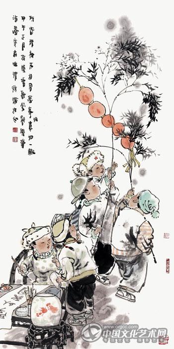 万事快意如一辙69cm×69cm 纸本2014年.jpg