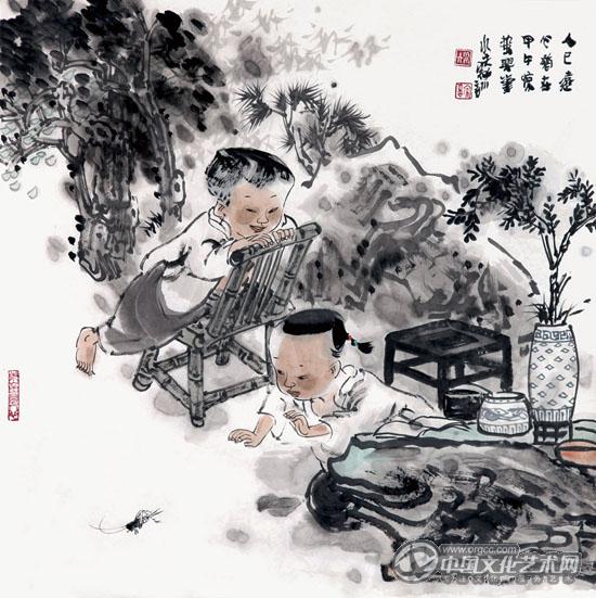 人已远心犹在69cm×69cm 纸本2014年.jpg