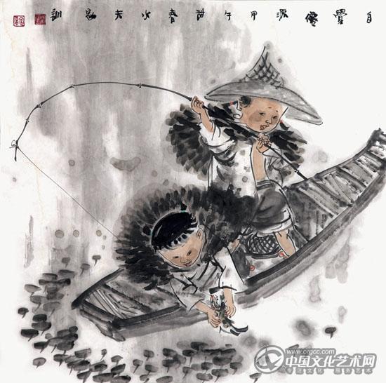 自觉仙源69cm×69cm 纸本2014年.jpg