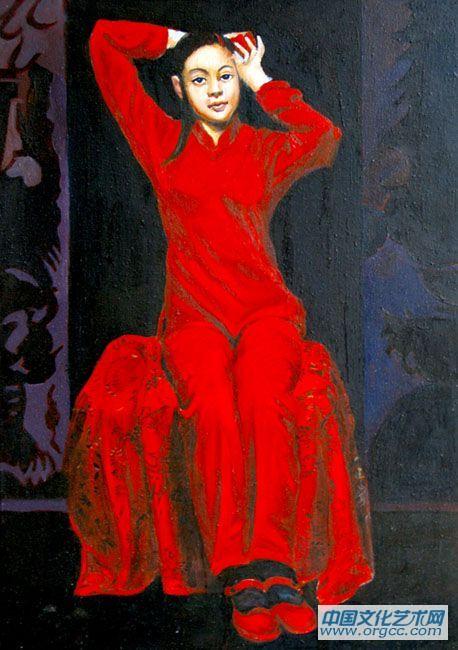 书画家左鲁献油画作品