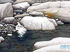洁（石头画）