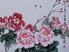 画家王绣花鸟作品《春花》