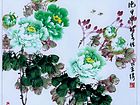 画家王绣花鸟作品《春艳》