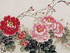 画家王绣花鸟作品