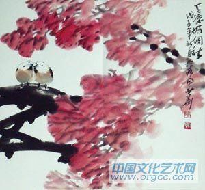 画家高少华花鸟作品