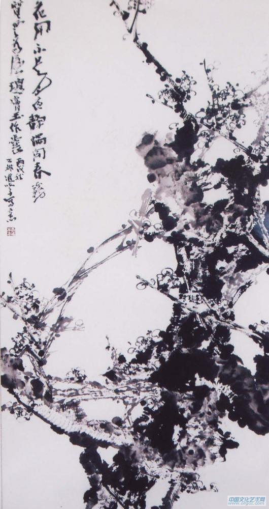 书法家李进学花鸟作品