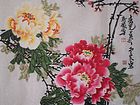 洛阳画家柴新胜花鸟作品《春光》
