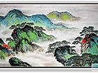 书画家左鲁献山水作品