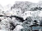画家解金峰山水作品《润物细无声》