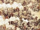 画家解金峰山水作品《云伴秋水过山乡》