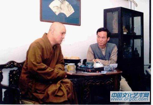 和史国良一起品茶聊艺
