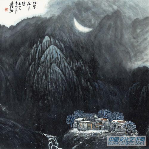 故园夜月明