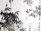 画家郭伊滨花鸟作品《世事吾不争》