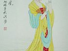 画家郝淑琳人物作品《天资百媚舞》