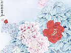 画家郝淑琳花鸟作品《富贵吉祥》