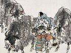 草原出雪
