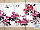 画家安瑞阁花鸟作品《国花神韵》