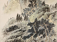 临溪图