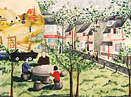 大河村落