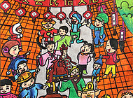 热闹的古庙会